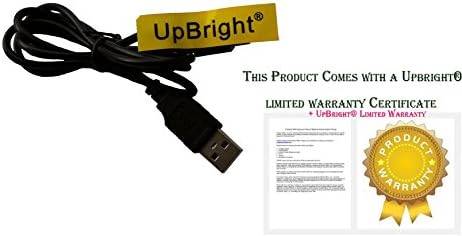 Upbright® USB ל- DC טעינה כבל מחשב מחשב כבל חשמל עבור SIRIUS SLV2 SLV2R STILETTO STILLETO 2 SIRIUSXM XM,