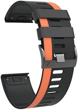 Gqmyok 22 26 ממ רצועות שעון QuickFit צבעוניות עבור Garmin fenix 7 7x silicone easyfit Watch Watch