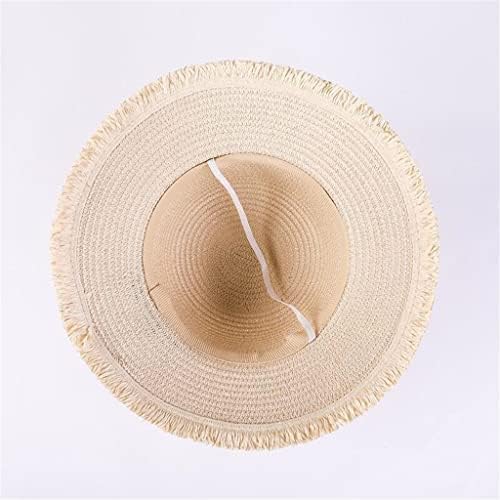 לרכוש קשת קש כובע נשים גדול רחב ברים חוף כובע שמש כובע מתקפל שמש בלוק הגנה פנמה כובע