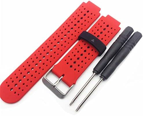 Kossma Soft Silicone Watch Watch להחלפת שורש כף היד עבור Garmin Forerunner 220/230/235/620/630 Watchband