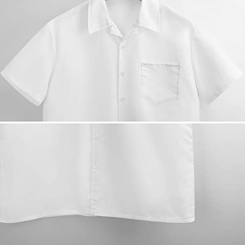 ירח טורקיה גברים הוואי קצר שרוול חולצות כפתור למטה רופף מתאים חולצות מקרית חיצוני חולצה