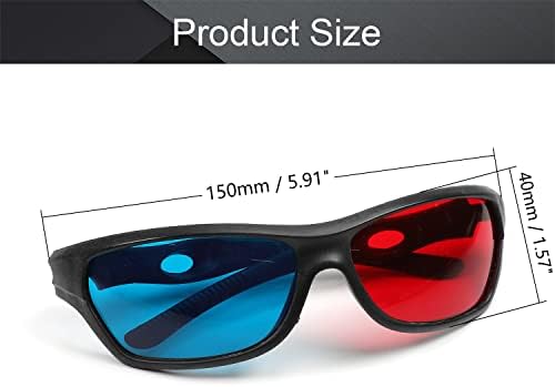1 יחידות עמיד 3 סגנון משקפיים 3 משקפיים צפייה משקפיים 3 סרט משחק משקפיים אדום כחול 3 משקפיים פלסטיק