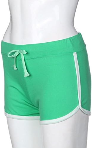 מכנסיים קצרים IHPH7 נשים מכנסי קיץ ספורט אימון כושר אימון מותניים רזה יוגה אלסטית