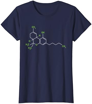 קנאביס חולצה עשב סיר מולקולת הק מריחואנה סטונר מתנה חולצה