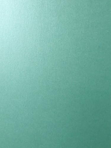 לגונה ירוקה Stardream נייר קרטון מתכתי - 8.5 x 11 אינץ ' - 105 קילוגרם. / 284 כיסוי GSM - 25 גיליונות