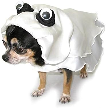 תלבושות כלב תחפושות רפאים - הלביש את הכלבים שלך כמו רוחות רפאים מפחידות