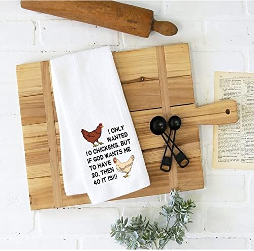 מתנת חובב עוף עוף מתנה עוף מתנה מתנה מגבות מטבח עוף מצחיקות מתנה לחמורה ביתית לבעלי עוף