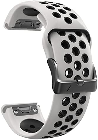 Fehauk Sport Silicone Watch Straps צמיד שחרור מהיר עבור Garmin Fenix ​​6x 6 Pro 5x 5 Plus 3HR