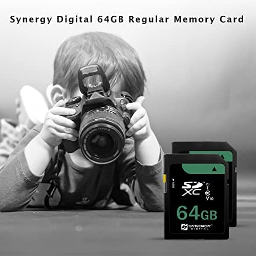 סינרגיה דיגיטלית 64 ג ' יגה-בייט, כרטיס זיכרון מצלמה, תואם למצלמה דיגיטלית של קודאק פיקספרו פז 45-מחלקה