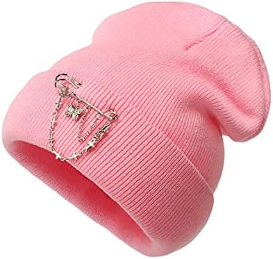 כובע Manhong לקשט 2021 כובעים למבוגרים ניטרליים סרוגים צמר חורפי חם שמור על כובע בייסבול חיצוני עם בייסבול