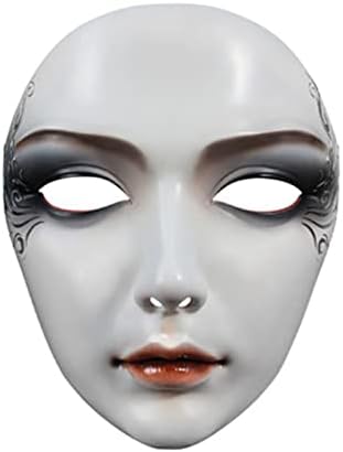 yoo face masquerade קישוטים ליל כל הקדושים פסטיבל אביזרי מסיבות פיסול פסל מצוין ביד סיוט מסכות דקורטיבי