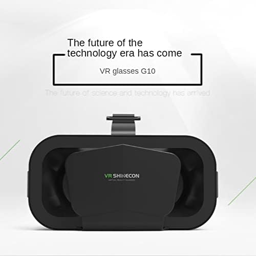משקפי VR - משקפי מציאות מדומה תלת -ממדית לטלפונים ניידים בגודל 4.7-7 אינץ 'עם משקפי ראייה, המתאימים לסרטי