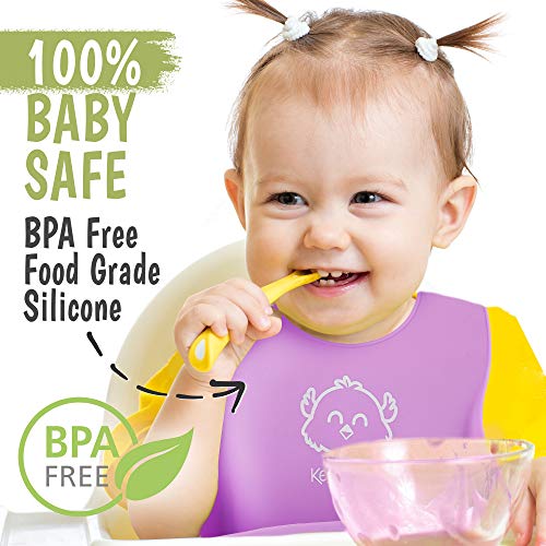 קייבייביס 12 חבילות מיכלי מזון לתינוקות ו -2 חבילות ליקוק סיליקון לתינוקות - עמיד למים-צנצנות מזון מזכוכית