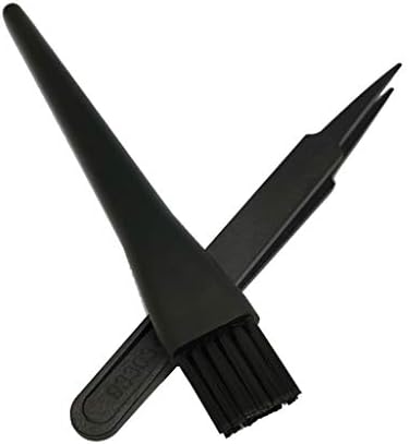 מברשת פלסטיק 6 אנטי שחור 1 ניילון כלי מקלדת סטטי לניקוי סט חומרי ניקוי עץ ניקוי כלים