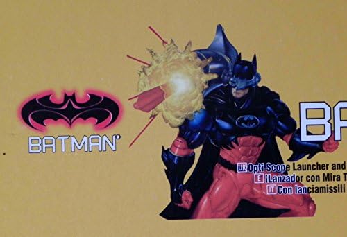 חום סריקה באטמן אירופאי באטמן צעצוע ייצור אמנות הוכחה חתם ברוס טים