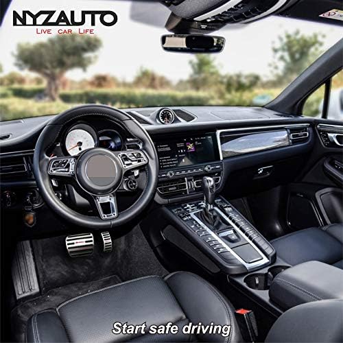 ערכת רפידות דוושות דוושות לרגל Nyzauto תואמת A4 A5 A6 A7 A8 Q5, אוטומטית ללא קידוח בלם אלומיניום