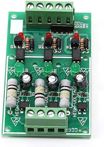 רכיבים אלקטרוניים 1/3 סיביות ערוץ AC 220V Optocoupler בידוד מודול מודול אדוונטיבית עבור PLC -