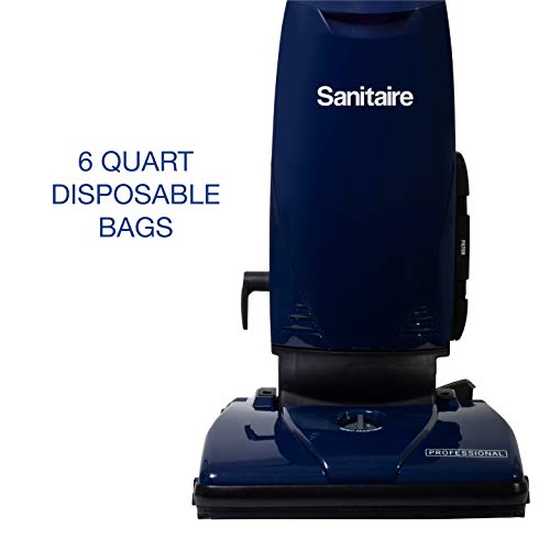 Sanitaire Professional שקית אבק זקוף עם כלים על הלוח, SL4110A & Bissell Style 7 תיק ואקום, 32120, לבן