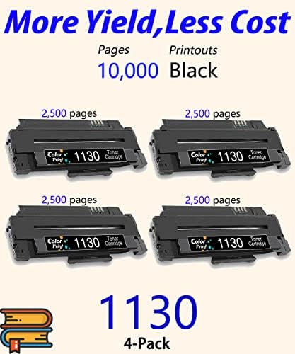החלפת מחסנית טונר 1130 תואמת להדפסת צבע עבור 1130 נ 1133 עבור 1135 נ 330-9523 330-9524 3 ג 'י11 ד