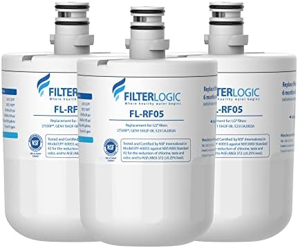 FilterLogic 5231JA2002A פילטר מים מקרר, החלפה ל- LG® LT500P®, GEN11042FR-08, ADQ72910911, ADQ72910901,