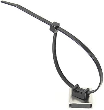 עניבת כבלים מגנטית מפלדת אל חלד לניהול כבלים בבית, במשרד או בכיתה - 26 x 23 x 6.3m