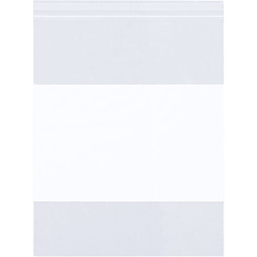 בלוק לבן לשחזור 4 מילולי שקיות פולי, 13 x 15, ברור, 500/מארז