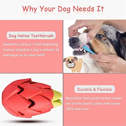 Fegoclt בלתי ניתן להריסה בלתי ניתנת להריסה צעצועים לעיסה של כלב בינונית בינונית קטנה בקיעה שיניים