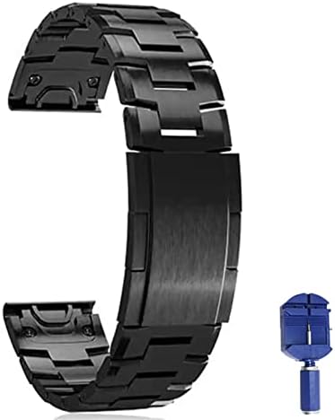 Eidkgd Titanium סגסוגת Watchband QuickFit רצועות שורש כף היד עבור Garmin Fenix ​​7x 7 6 5 5x Plus/6