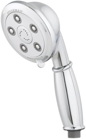 Speakman VS-3011 צ'לסי Anystream ראש מקלחת כף יד רב-פונקציונלית, 2.5 GPM, כרום מלוטש