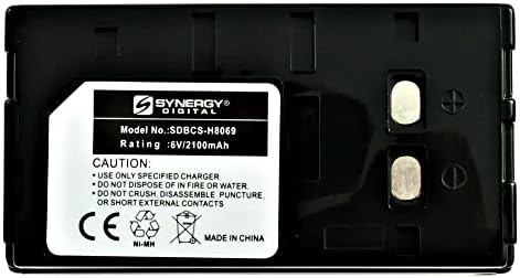 Synergy סוללת מצלמת וידיאו דיגיטלית, התואמת ל- Sony CCD-F350E מצלמת וידיאו, קיבולת גבוהה במיוחד,