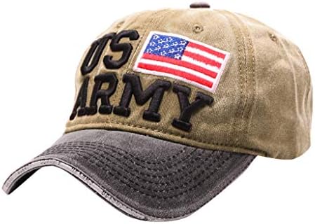 נהג משאית כובע לגברים נשים מקרית אמריקאי דגל בייסבול כובע במצוקה היפ הופ ג ' ינס אימון בייסבול אבא כובע