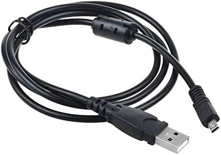 SupplySource תואם 3.3ft נתונים USB סינכרון החלפת כבל כבלים למצלמה Panasonic Lumix DMC-TZ50 S TZ50K TZ50A
