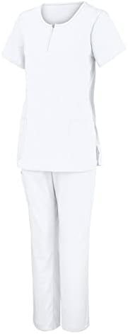MTSDJSKF נשים מכנסי סקי מתלה בצבע אופנה עובדת נשים V-NECT מכנסיים קצרים חליפת מכנסי נשים שרוול סיורל
