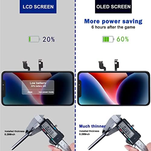 החלפת מסך תצוגה לאייפון אקס מקס, 3 מגע דיגיטלי מסך בגודל 6.5 אינץ ' הרכבה מלאה לדגם א1921/א2101/א2102/א2103