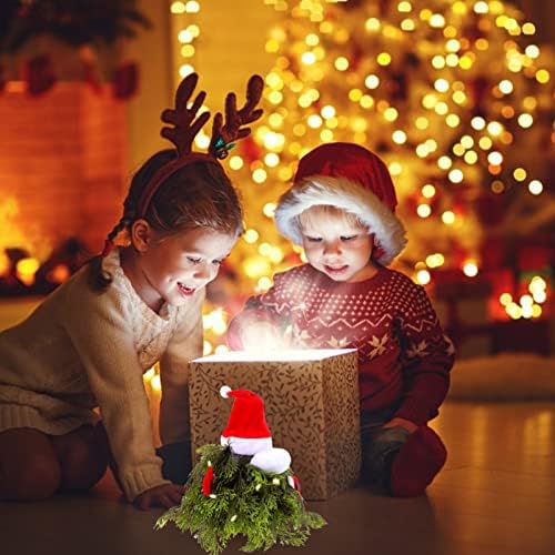 גמדי חג המולד מוארים מוארים מדליקים את האלף סקנדינבי סנטה טומטה עץ אורן גנום שולחן חג המולד קישוטי חג המולד